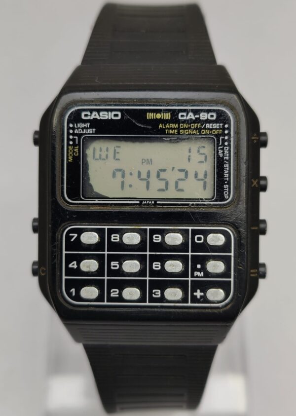 Casio CA-90 134 Calculator Alarm Day/Date Vintage Men's Watch