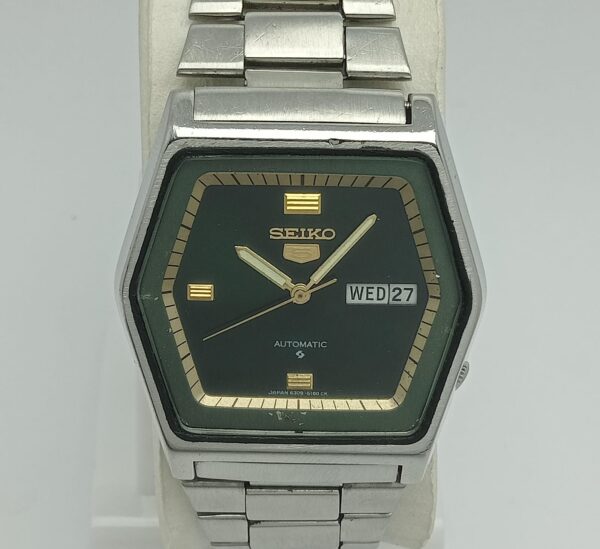 Seiko 5 Automatic 6309-513D Day/Date Vintage Men's Watch