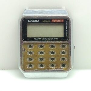 CASIO CA-601 ALARM CHRONOGRAPH Calculator Vintage Watch For Parts