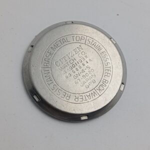 Citizen Bullhead Automatic 4-901193 Vintage Watch Back For Parts