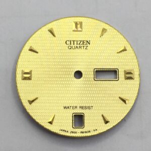 Citizen 2500-R91939-KA Quartz Golden Watch Dial For Parts BRG598AMD0.5