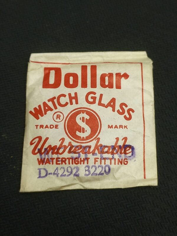 Dollar West End Watch D-4292 3220 NOS Crystal Watch Glass 32 mm
