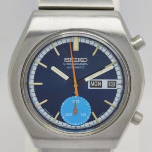 Seiko 6139-8020 Chronograph Automatic Day/Date Vintage Men's Watch