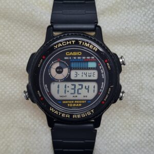 Casio Yatch Timer TRW-31 Digtital 932 Vintage Men's Watch