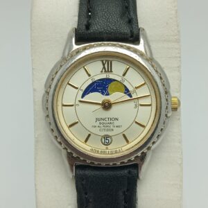 Citizen Junction Square 6085-Ko4913 Ck Quartz Roman Dial Vintage Watch
