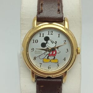 Seiko Alba Mickey Mouse V501-0170 R1 Quartz Vintage Women's Watch