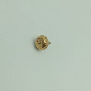 6 mm Rolex Vintage Watch Gold Plated Crown For Parts