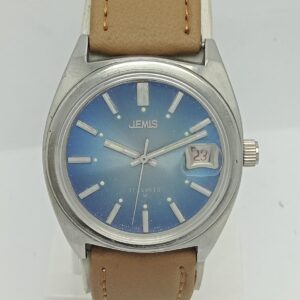 Jemis Manual Winding Blue Dial Vintage Men's Watch