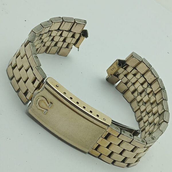 11 mm Omega 297/263 Stainless Steel Vintage Men's Watch Bracelet