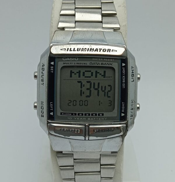 Casio Data Bank Illuminator 2515 Quartz DB-360 Digital Vintage Watch