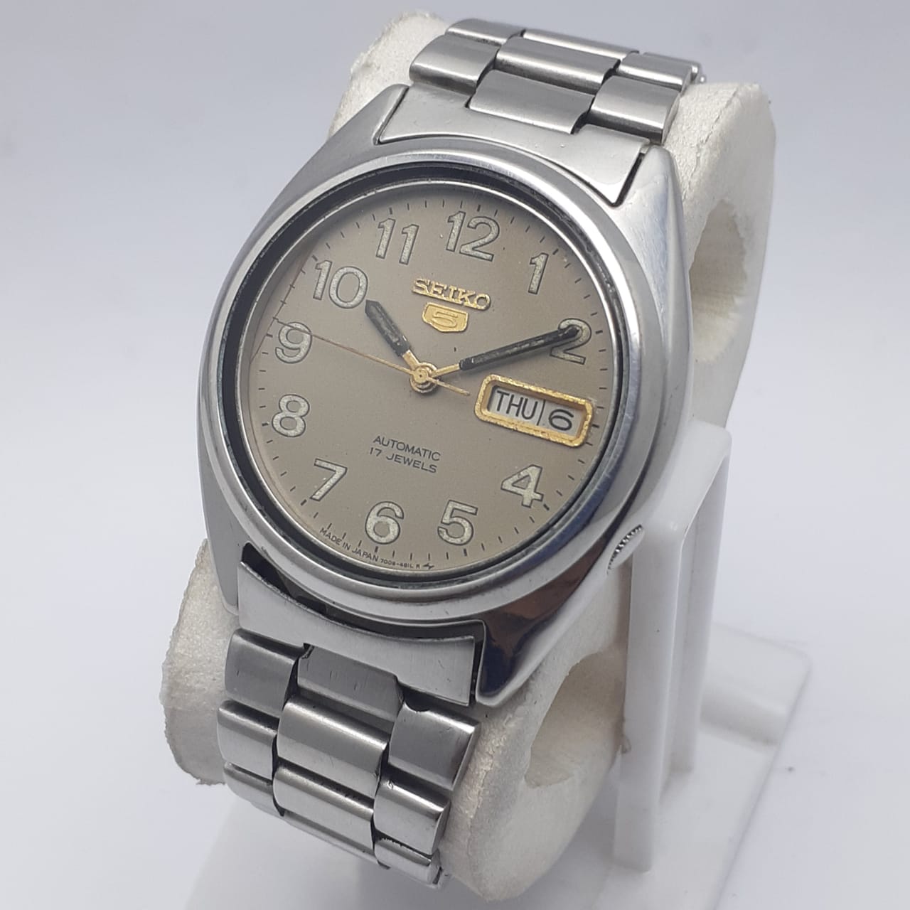 Seiko 5 Automatic 7009-3181 Day/Date Vintage Men's Watch - Image 5