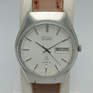 Seiko Type II 4336-7010 Quartz Day/Date Vintage Men's Watch HBS82ALI4
