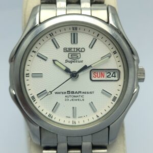 Seiko 5 Superior 7S36-0030 Day/Date Vintage Men's Watch