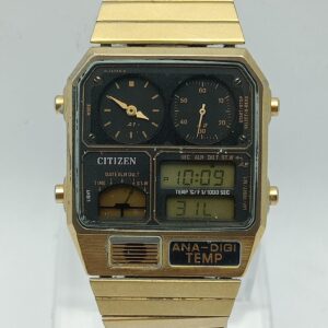 Citizen 8988-Q01971 Quartz Ana Digi Temp Vintage Men's Watch
