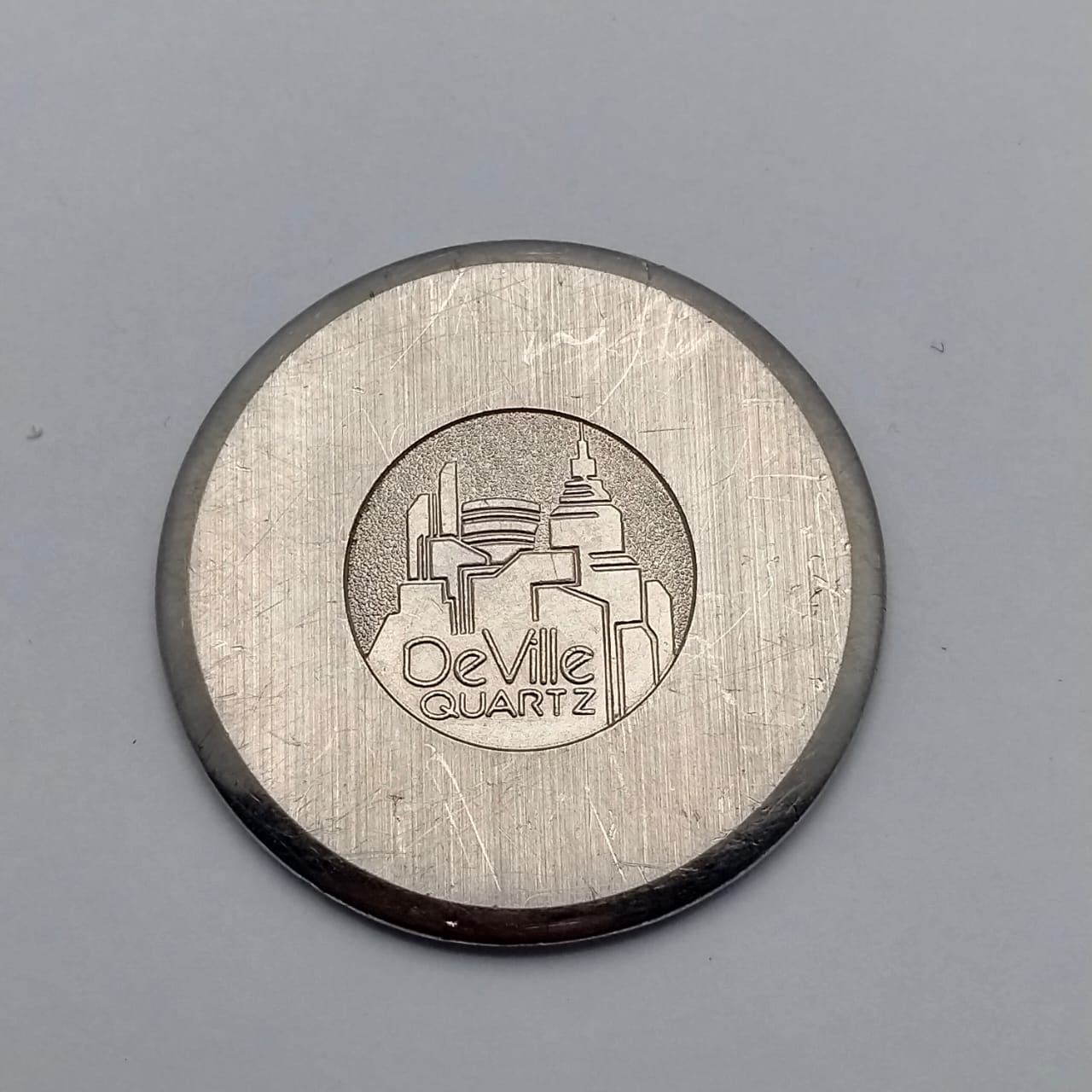 29 mm Omega De Ville Quartz 196 0308 Vintage Watch Case Back Cover WQS1277MHN2