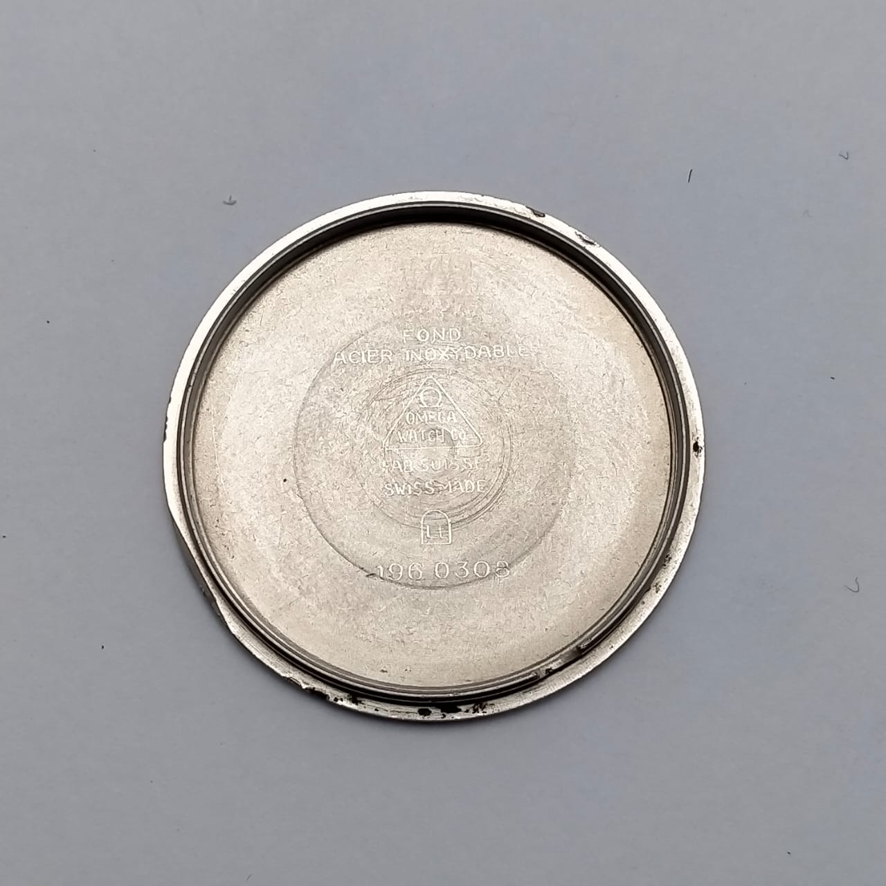 29 mm Omega De Ville Quartz 196 0308 Vintage Watch Case Back Cover WQS1277MHN2 - Image 2