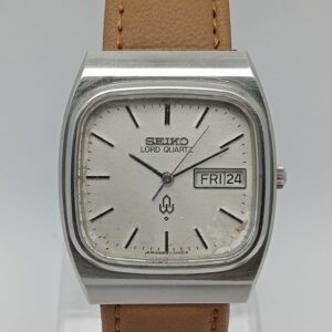 Seiko Lord Quartz 8243-5000 Day/Date Vintage Men's Watch HBS100ALI4