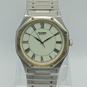 Playboy Y481-0450 Quartz Roman Dial Vintage Men's Watch HBS93ALI4.5