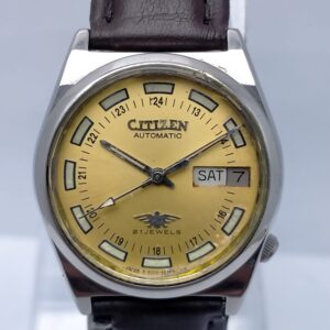 Citizen 4-S82990 Eagle 7 Automatic Cal.8200A Railway Time Vintage Watch