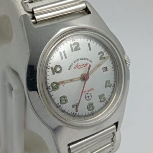 West End Watch Co Sowar Prima D3721 Military Dial Manual Winding Vintage Watch