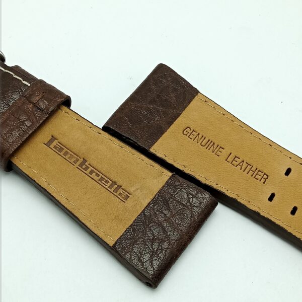 30 mm Lambretta Genuine Leather Men's Watch Band Strap3