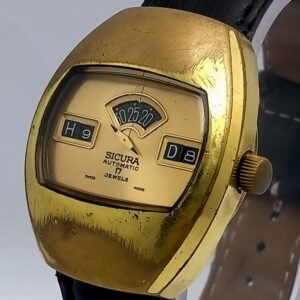 SICURA Jump Hours Automatic Vintage Men's Watch HBS130MHN15