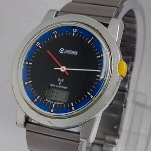 EUROCHRON Radio Controlled Ana-Digi Quartz Vintage Men's Watch