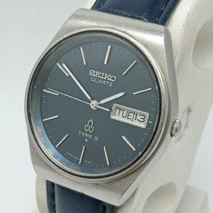 Seiko Type II Quartz 8223-701A Day/Date Vintage Men's Watch TJM7ALI3