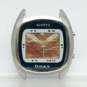 OMAX Quartz Digital Vintage Men’s Watch For Parts BRG684WSI2
