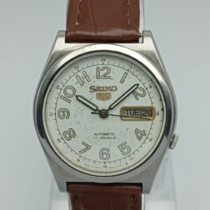 Seiko 5 Automatic 7019-8180 Railway Time Day/Date Vintage Men's Watch FRM147FRM3