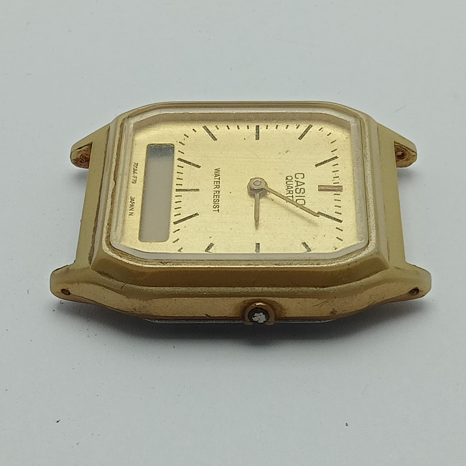 Casio 1301 Quartz AQ-230 Ana Digi Vintage Men's Watch For Parts IMA136ALI1 - Image 3