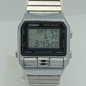 Casio Data Bank Quartz DBA-800 Digital 555 Vintage Men's Watch SFN463ALI4