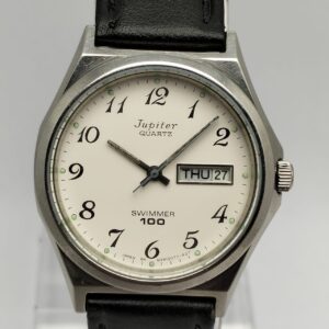 Orient Jupiter D39307-71 Quartz Day/Date Vintage Men's Watch