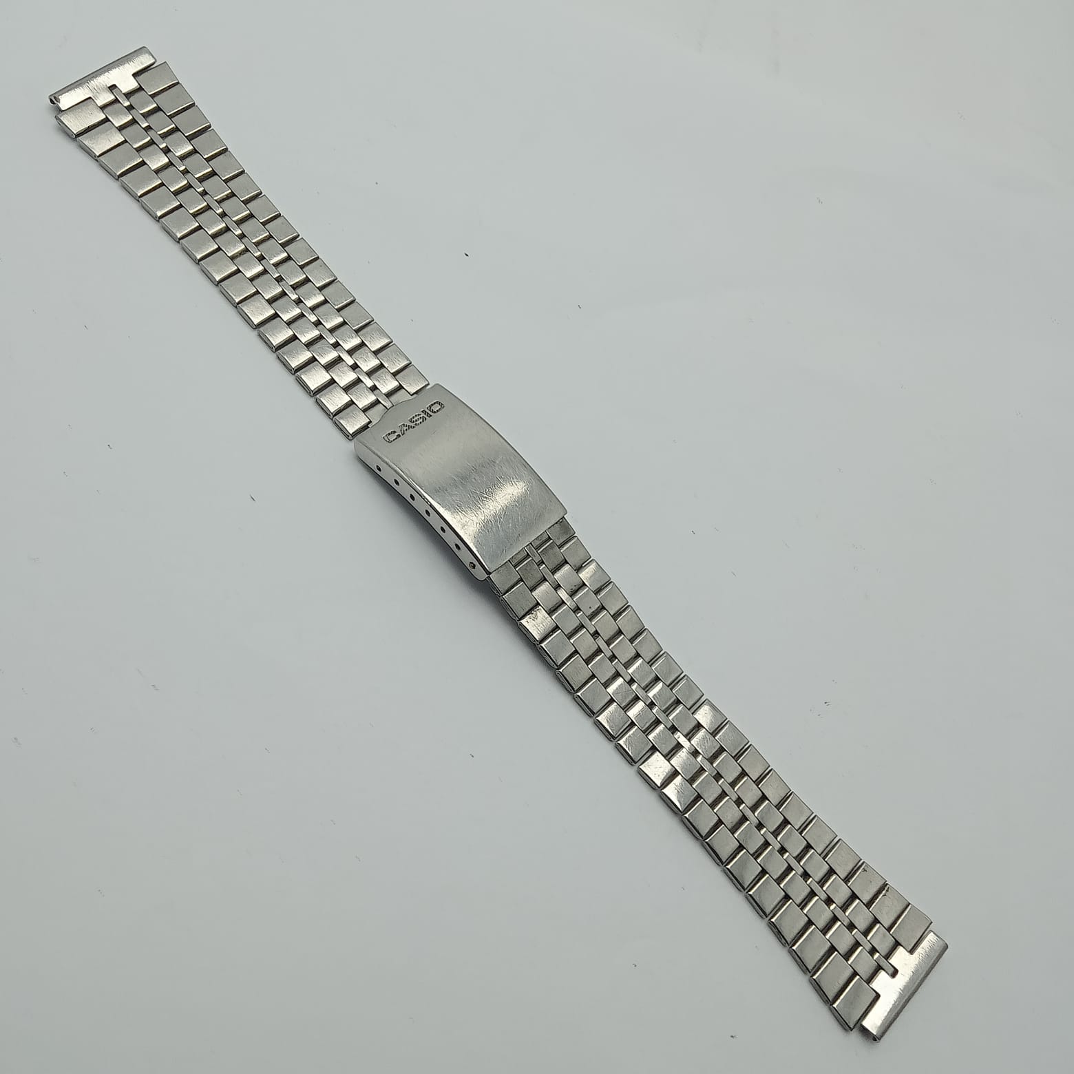 18 mm Casio S-040N Stainless Steel Vintage Men's Watch Bracelet WLD491ARL1 - Image 3