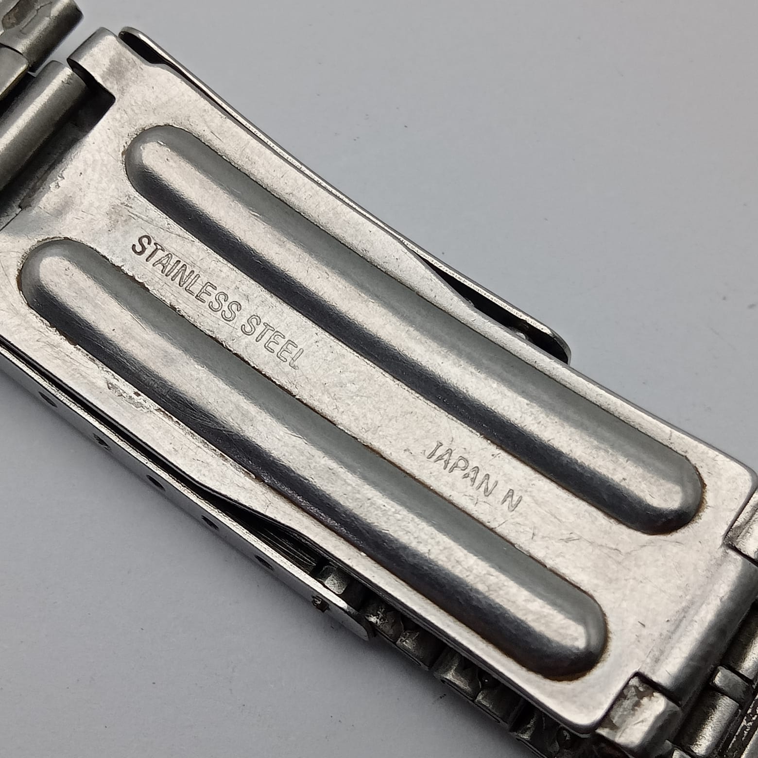 18 mm Casio S-040N Stainless Steel Vintage Men's Watch Bracelet WLD491ARL1 - Image 7