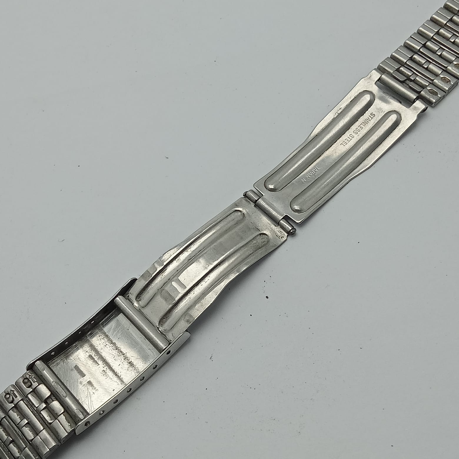 18 mm Casio S-040N Stainless Steel Vintage Men's Watch Bracelet WLD491ARL1 - Image 6