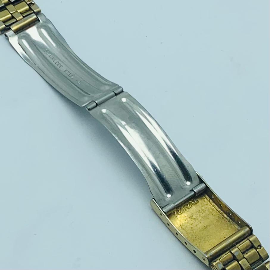 18 mm Seiko 3282-G-E Stainless steel vintage Men's Watch Bracelet WLD464ZHB2 - Image 5