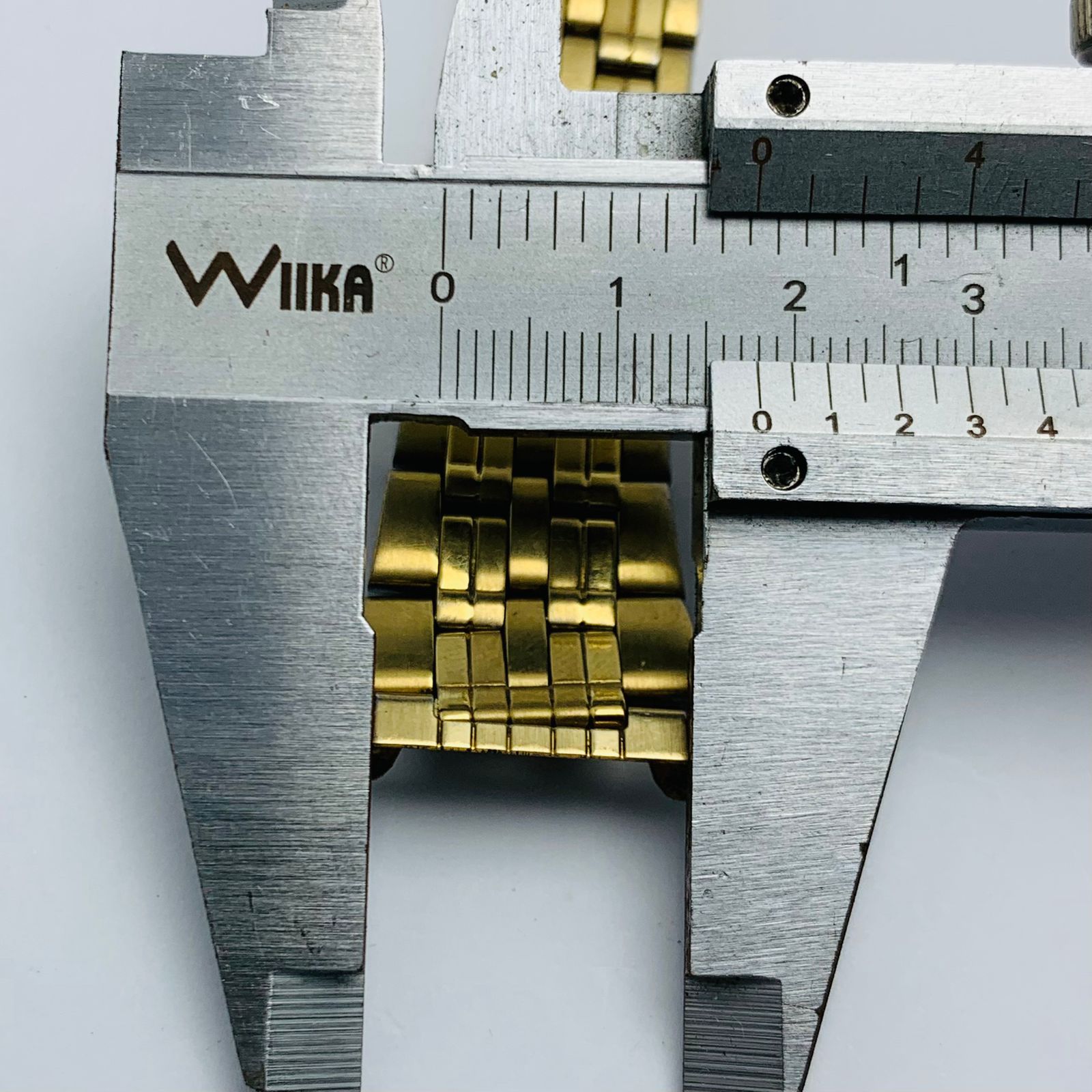 18 mm Seiko 3282-G-E Stainless steel vintage Men's Watch Bracelet WLD464ZHB2 - Image 2