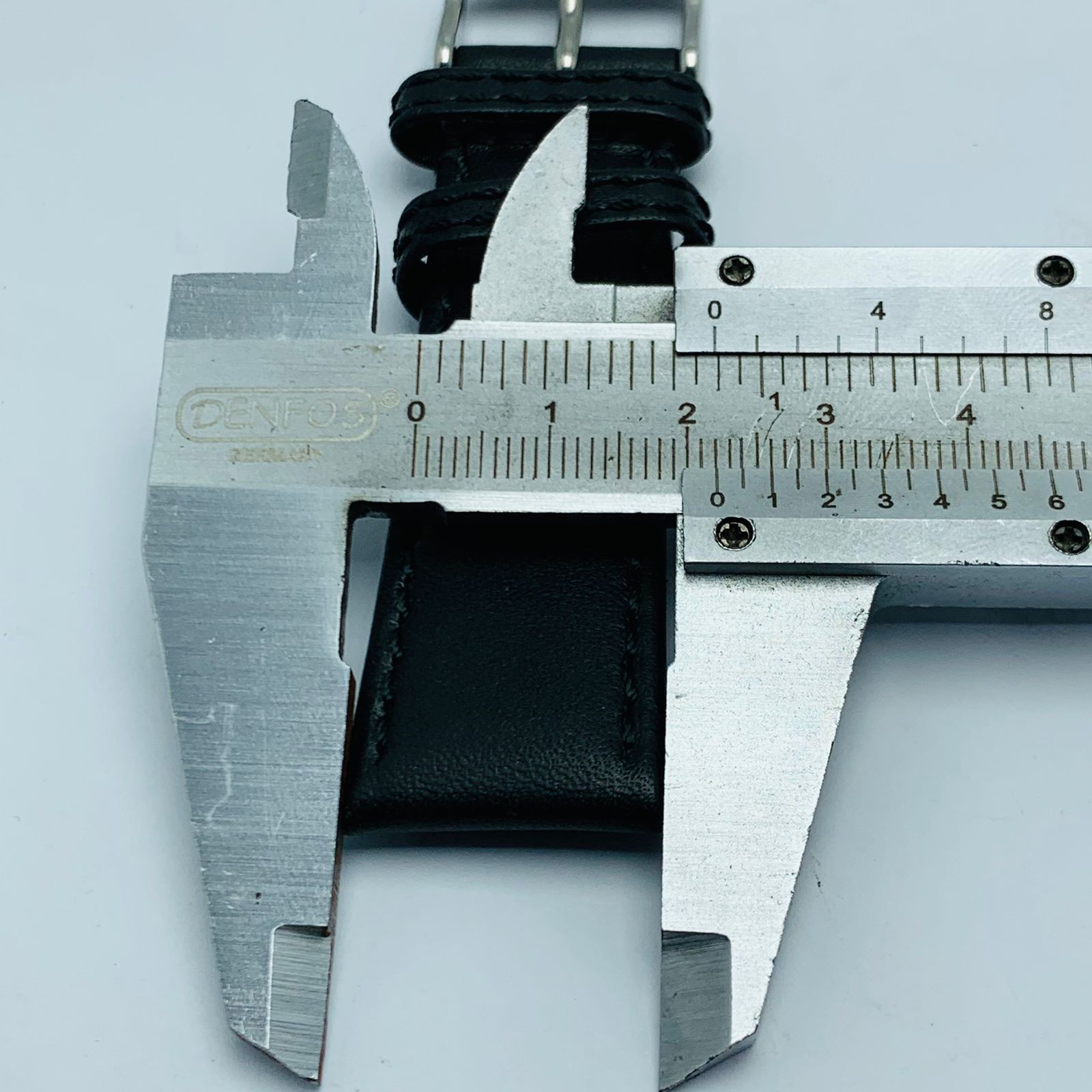 22 mm Swiss Military Hanowa Genuine Leather Men’s Watch Band NQS288ZHB2 - Image 2