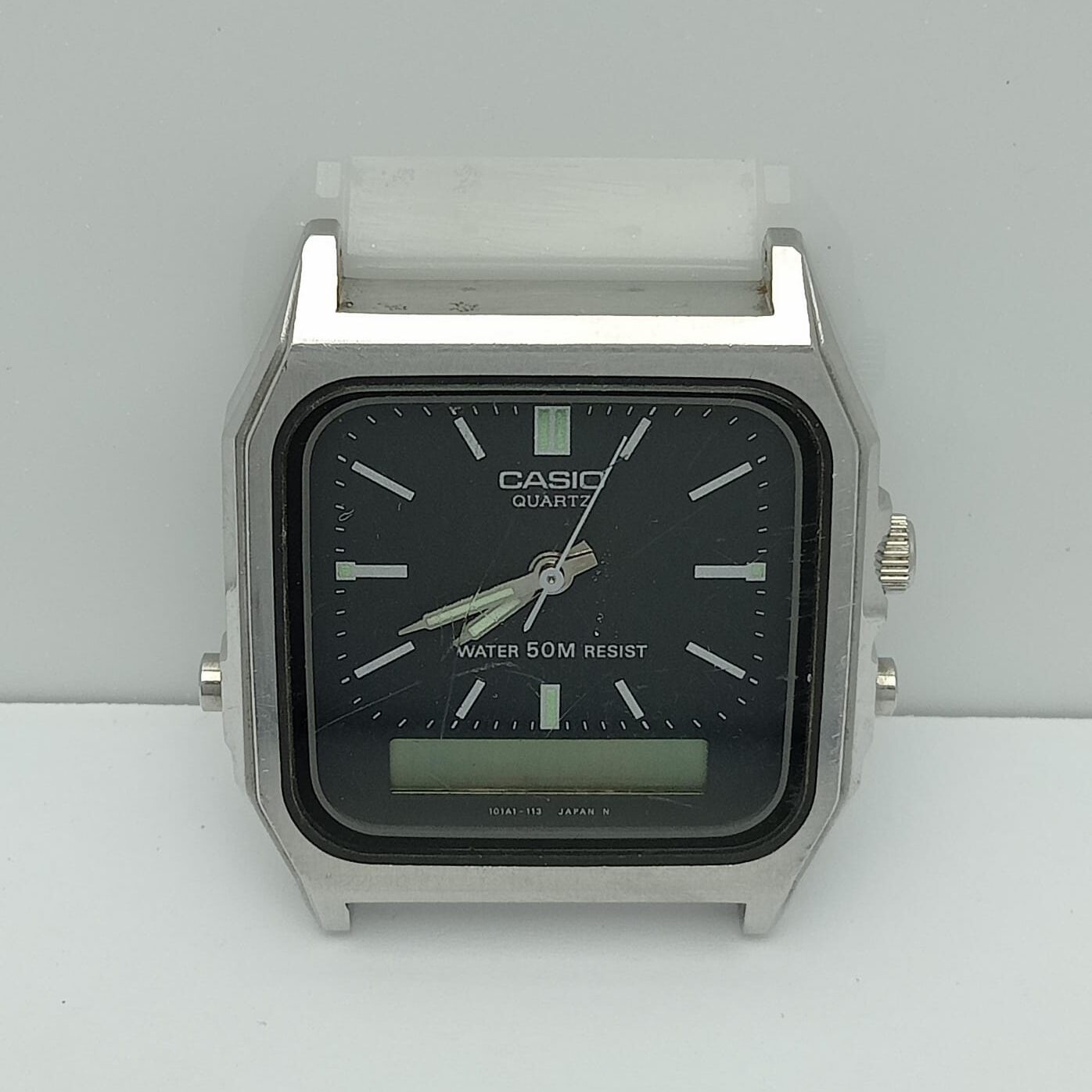 時計 aq 350w casio Casio AQ-350W (305) Digital Anolog Wrist Watch - YouTube