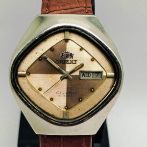 Orient Crystal Y469772-4A Automatic Cal.46941 Day/Date Vintage Watch SFN487MOH4