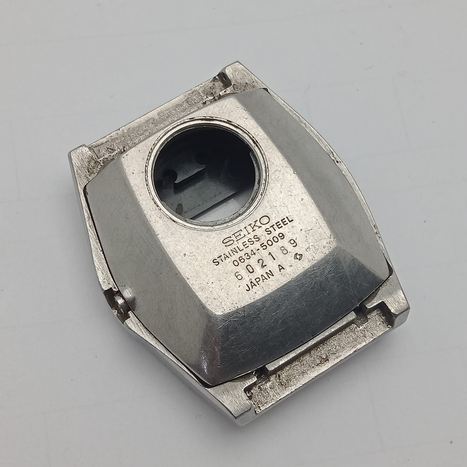 Seiko 0634-5009 Vintage Men’s Watch Case For Parts YOU115ARL2 - Image 4