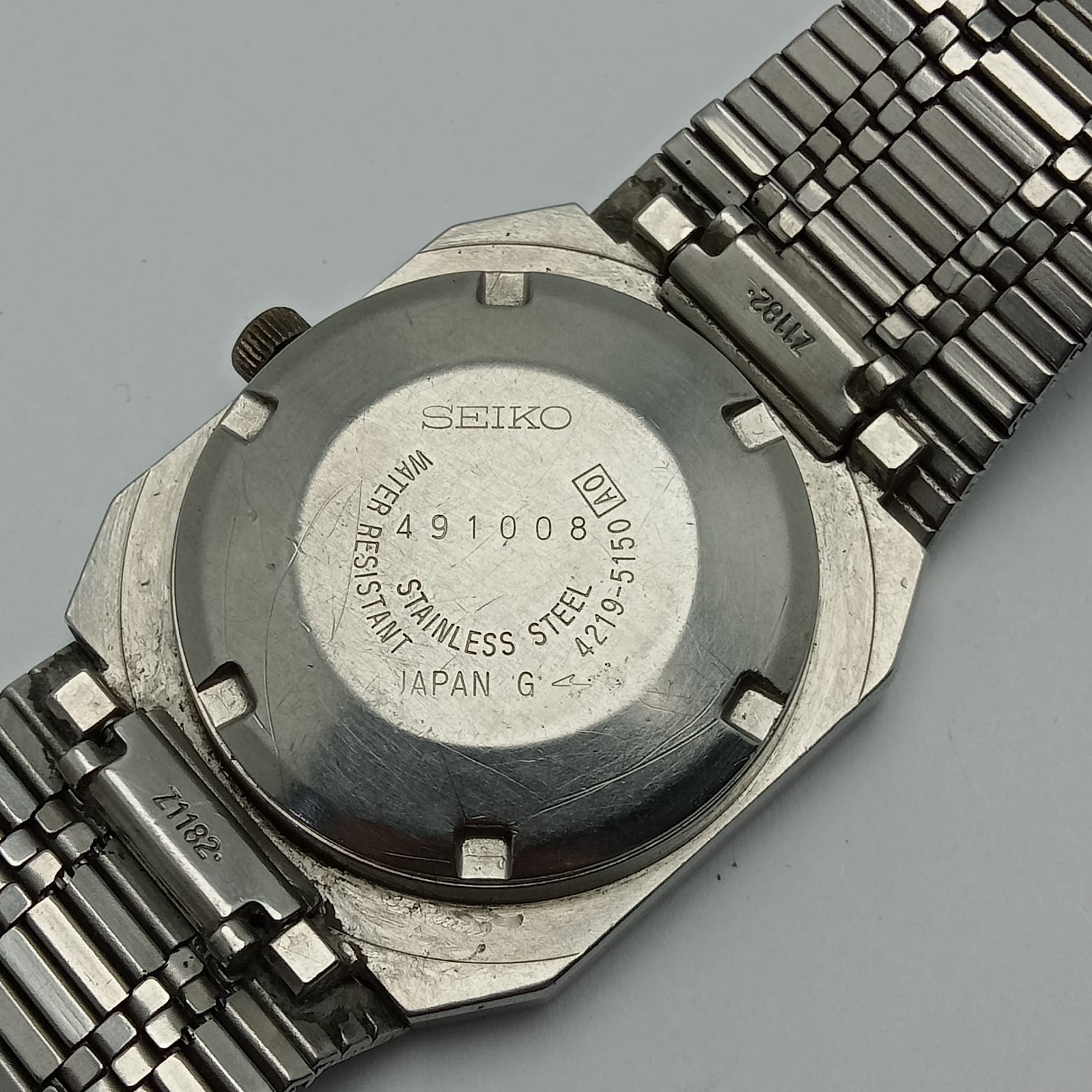 Seiko 5 Automatic 4219-5150 Day/Date Vintage Men's Watch SAE14ALI2 - Image 8