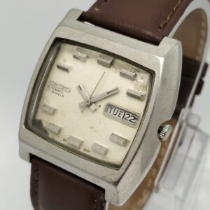 Seiko 6319-5020 Automatic TV-Shape Day/Date Vintage Men's Watch SMN30MOH4