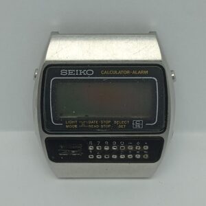 Seiko C359-5000 Calculator Alarm Quartz Digital Vintage Watch For Parts FWD44ALI3