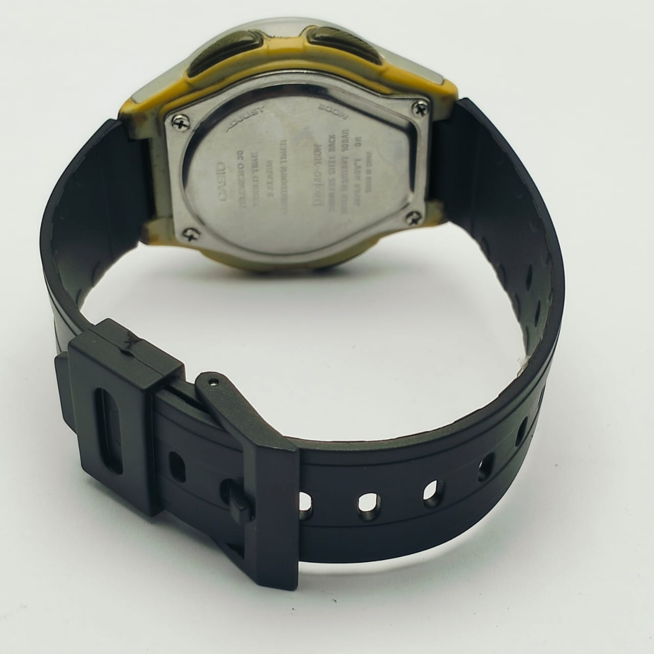 Casio Illuminator AQ-180W Module 3793 World Time Ana-Digi Vintage Watch SAE30MHN2 - Image 7