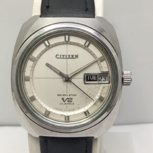 Citizen Automatic Seven Star V2 4-7201134 Day/Date Vintage Men's Watch IMA146UMF7
