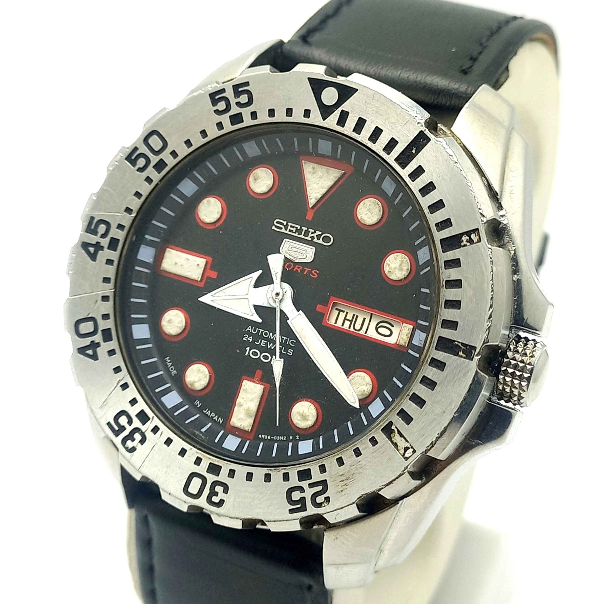 Seiko 5 Sports SRP601J1 Day/Date Automatic Men's Watch AAS198SGB15