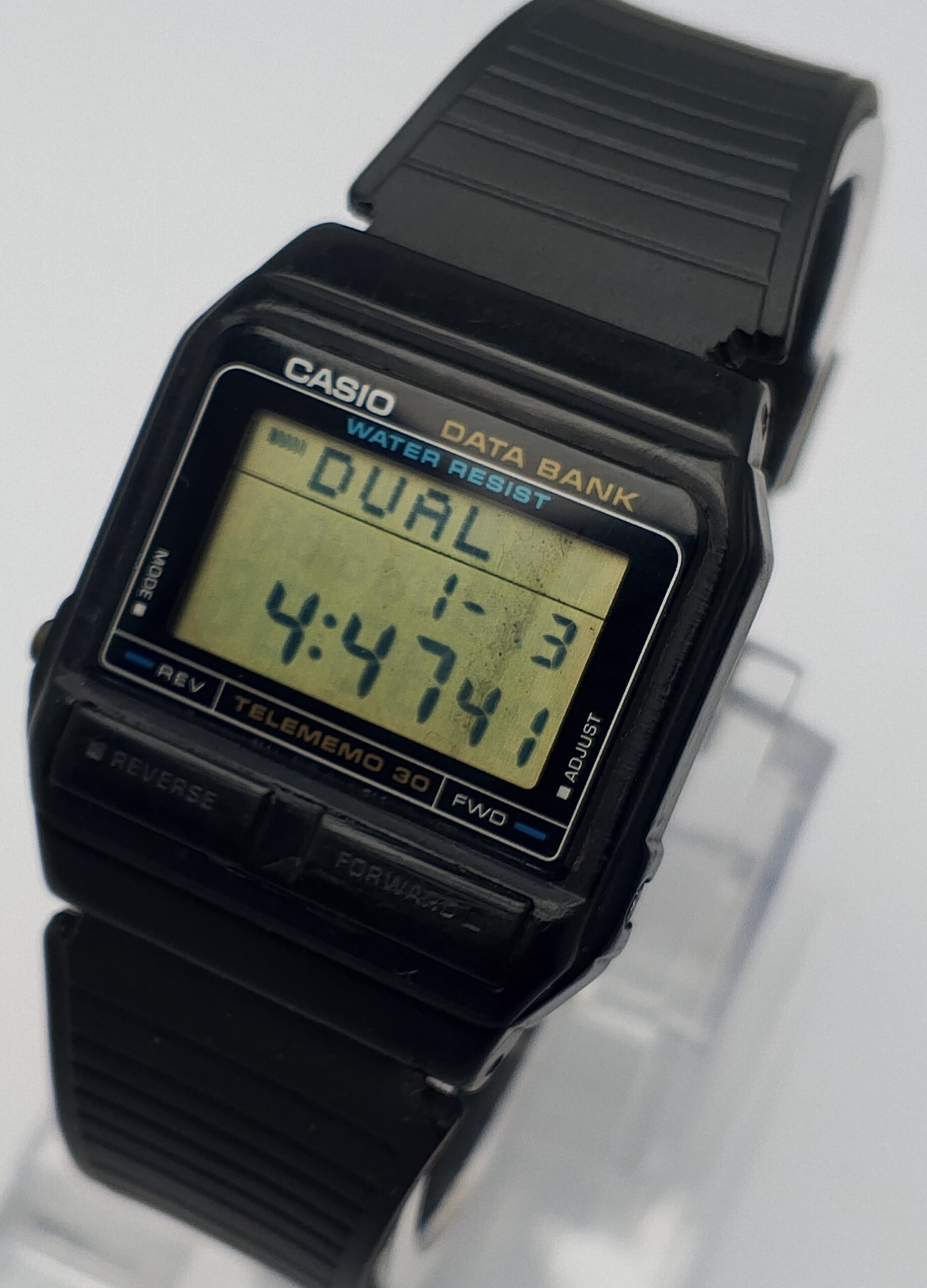 Casio DB-31 Module 871 Data Bank Telememo 30 Vintage Men’s Watch - Image 10