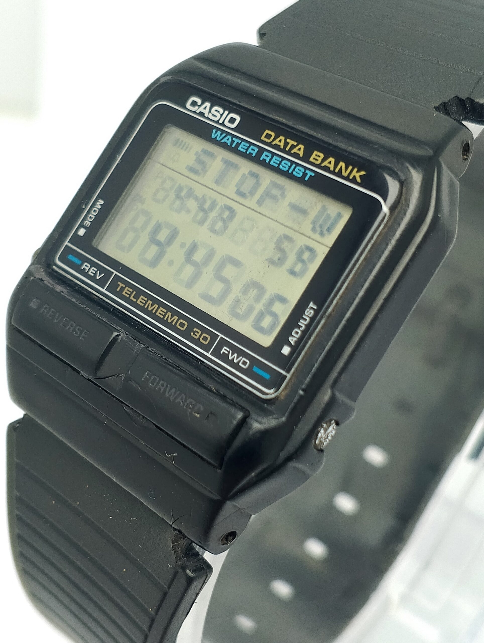 Casio DB-31 Module 871 Data Bank Telememo 30 Vintage Men’s Watch - Image 6